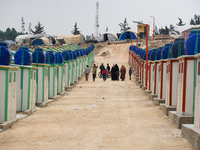 Local Organizations, Including Orange, Undertook The Delivery Of A Residential Village On January 23, 2023, In The Outskirts Of Afrin, Alepp...