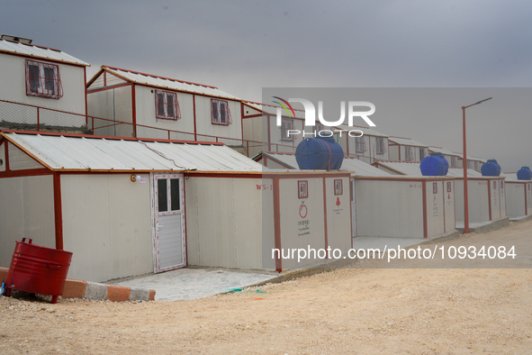 Local Organizations, Including Orange, Undertook The Delivery Of A Residential Village On January 23, 2023, In The Outskirts Of Afrin, Alepp...