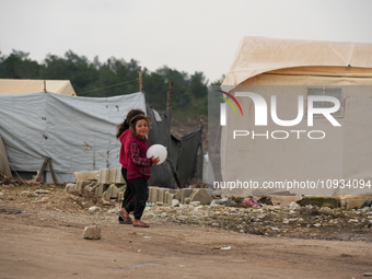 Local Organizations, Including Orange, Undertook The Delivery Of A Residential Village On January 23, 2023, In The Outskirts Of Afrin, Alepp...