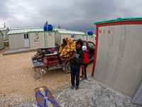 Local Organizations, Including Orange, Undertook The Delivery Of A Residential Village On January 23, 2023, In The Outskirts Of Afrin, Alepp...