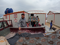 Local Organizations, Including Orange, Undertook The Delivery Of A Residential Village On January 23, 2023, In The Outskirts Of Afrin, Alepp...