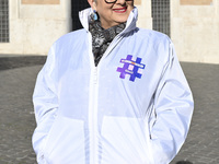 Carolyn Smith is attending the photocall for ''World Cancer Day'' at Wedekin Palace in Rome, Italy, on January 30, 2024. (