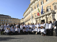 Carolyn Smith is attending the photocall for ''World Cancer Day'' at Wedekin Palace in Rome, Italy, on January 30, 2024. (