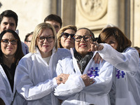 Carolyn Smith is attending the photocall for ''World Cancer Day'' at Wedekin Palace in Rome, Italy, on January 30, 2024. (