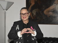 Carolyn Smith is attending the photocall for ''World Cancer Day'' at Wedekin Palace in Rome, Italy, on January 30, 2024. (