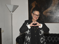 Carolyn Smith is attending the photocall for ''World Cancer Day'' at Wedekin Palace in Rome, Italy, on January 30, 2024. (