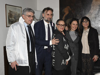 Umberto Maerna Novo, Guido Quintino Liris, Carolyn Smith, Alessandra Locatelli, and Anna Maria Mancuso are attending the photocall for ''Wor...