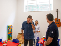 Mayor Eduardo Paes and Health Secretary Daniel Soranz are inaugurating the first development stimulation center for autism spectrum disorder...