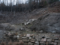 The Rialb reservoir in the province of Lleida is experiencing the effects of drought in La Noguera, Spain, on February 2, 2024. Catalonia is...