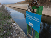 The Urgell Canal in the province of Lleida is experiencing the effects of the drought that Catalonia is currently suffering from, with the r...