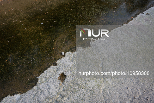 The Urgell Canal in the province of Lleida is experiencing the effects of the drought that Catalonia is currently suffering from, with the r...