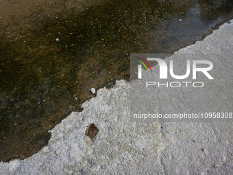 The Urgell Canal in the province of Lleida is experiencing the effects of the drought that Catalonia is currently suffering from, with the r...