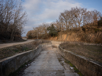 The Urgell Canal in the province of Lleida is experiencing the effects of the drought that Catalonia is currently suffering from, with the r...