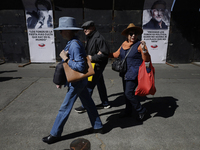 Members of various animal rights, welfare, and anti-speciesist groups are demonstrating outside the Plaza Mexico in Mexico City to reject th...