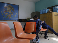 Boys and girls in basic education are hoping to receive pediatric dental care as part of Dentist Day in Mexico at the Carlos A. Carrilo Elem...