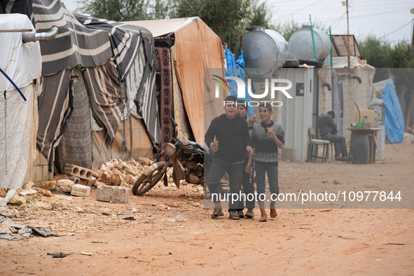 The Images Depict Aspects Of Daily Life And Work In The City Of Jandiris, Located In The Countryside Of Aleppo, Northwest Syria, Where Resid...