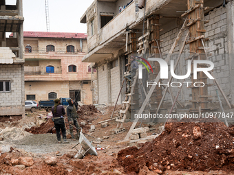 The Images Depict Aspects Of Daily Life And Work In The City Of Jandiris, Located In The Countryside Of Aleppo, Northwest Syria, Where Resid...