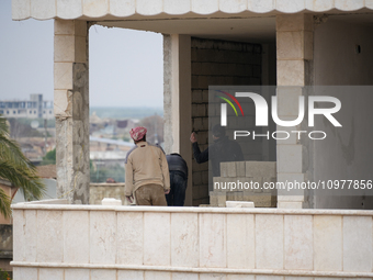 The Images Depict Aspects Of Daily Life And Work In The City Of Jandiris, Located In The Countryside Of Aleppo, Northwest Syria, Where Resid...