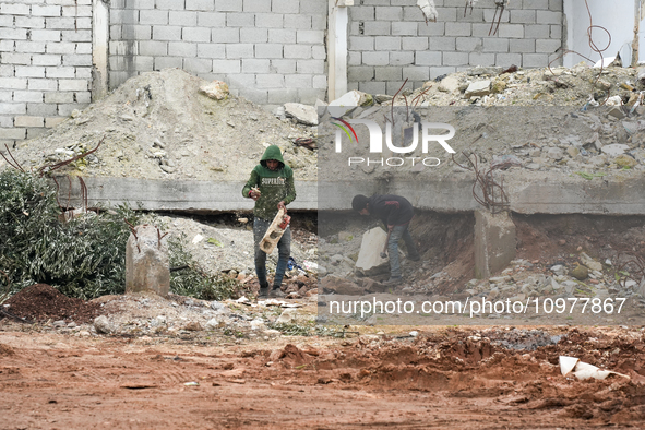 The Images Depict Aspects Of Daily Life And Work In The City Of Jandiris, Located In The Countryside Of Aleppo, Northwest Syria, Where Resid...