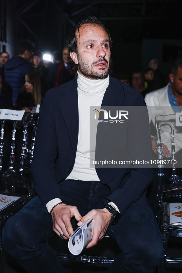 Alberto Gilardino is attending the gala evening for the Amici dei Bambini tournament at Galleria Lampo in Milan, Italy, on February 7, 2024....