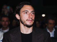 Matteo Darmian is attending the gala evening for the Amici dei Bambini tournament at Galleria Lampo in Milan, Italy, on February 7, 2024. (