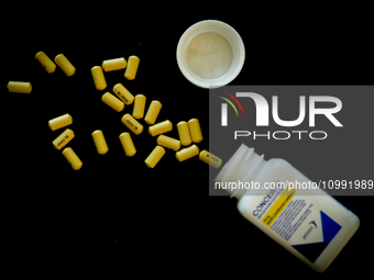 Concerta pills ADHD medication are seen in this illustration photo in Warsaw, Poland on 13 February, 2024. (