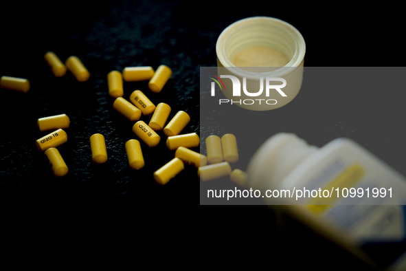 Concerta pills ADHD medication are seen in this illustration photo in Warsaw, Poland on 13 February, 2024. 