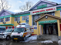 A fleet of ambulances is remaining on alert after an avalanche hit the Ski resort in Gulmarg, Baramulla District, Indian Administered Kashmi...