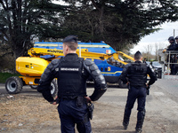 Police officers from the CNAMO are preparing to intervene in the 'Crem'Arbre' ZAD. Michel Forst, the United Nations Special Rapporteur on th...