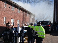 Two people are reportedly dying in a fatal fire at an apartment building on Spruce Street in Passaic, New Jersey, United States, on March 3,...