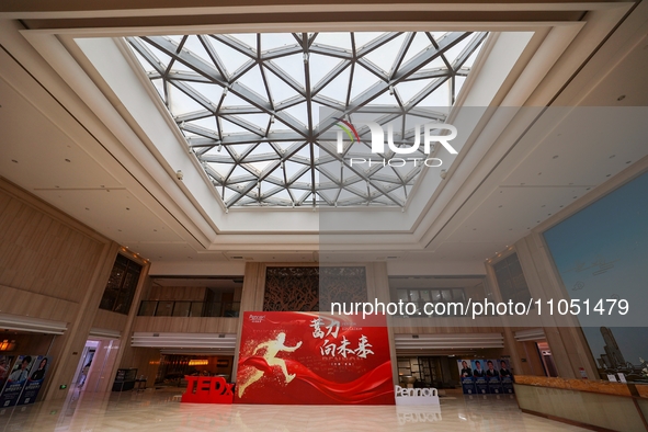 A view of Pennon Group is seen in Qingdao, Shandong province, China, on March 6, 2024. From 2008 to 2023, Pennon Group has trained 163 stude...