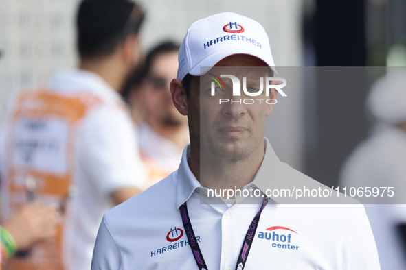 Alexander Wurz before first practice ahead of the Formula 1 Saudi Arabian Grand Prix at Jeddah Corniche Circuit in Jeddah, Saudi Arabia on M...