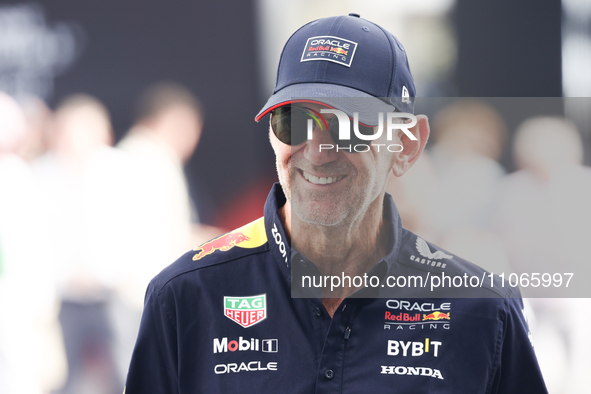 Adrian Newey before the Formula 1 Saudi Arabian Grand Prix at Jeddah Corniche Circuit in Jeddah, Saudi Arabia on March 9, 2024. 