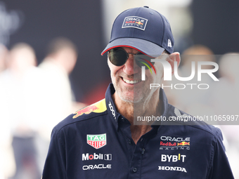 Adrian Newey before the Formula 1 Saudi Arabian Grand Prix at Jeddah Corniche Circuit in Jeddah, Saudi Arabia on March 9, 2024. (