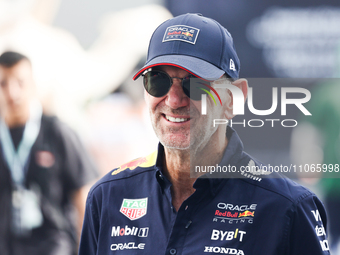 Adrian Newey before the Formula 1 Saudi Arabian Grand Prix at Jeddah Corniche Circuit in Jeddah, Saudi Arabia on March 9, 2024. (