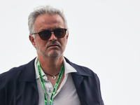 Jose Mourinho before the Formula 1 Saudi Arabian Grand Prix at Jeddah Corniche Circuit in Jeddah, Saudi Arabia on March 9, 2024. (