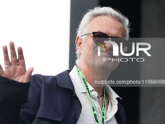 Jose Mourinho before the Formula 1 Saudi Arabian Grand Prix at Jeddah Corniche Circuit in Jeddah, Saudi Arabia on March 9, 2024. (