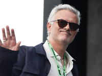 Jose Mourinho before the Formula 1 Saudi Arabian Grand Prix at Jeddah Corniche Circuit in Jeddah, Saudi Arabia on March 9, 2024. (