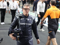 Bernd Maylander before the Formula 1 Saudi Arabian Grand Prix at Jeddah Corniche Circuit in Jeddah, Saudi Arabia on March 9, 2024. (