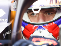 Max Verstappen of Red Bull Racing before the Formula 1 Saudi Arabian Grand Prix at Jeddah Corniche Circuit in Jeddah, Saudi Arabia on March...