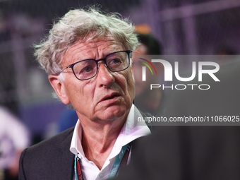 Hermann Tilke before the Formula 1 Saudi Arabian Grand Prix at Jeddah Corniche Circuit in Jeddah, Saudi Arabia on March 9, 2024. (