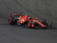 Oliver Bearman of Ferrari during the Formula 1 Saudi Arabian Grand Prix at Jeddah Corniche Circuit in Jeddah, Saudi Arabia on March 9, 2024....