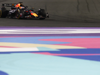 Max Verstappen of Red Bull Racing during the Formula 1 Saudi Arabian Grand Prix at Jeddah Corniche Circuit in Jeddah, Saudi Arabia on March...