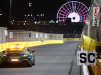 Aston Martin F1 Safety Car during the Formula 1 Saudi Arabian Grand Prix at Jeddah Corniche Circuit in Jeddah, Saudi Arabia on March 9, 2024...