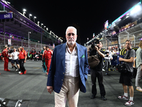 Lawrence Stroll before the Formula 1 Saudi Arabian Grand Prix at Jeddah Corniche Circuit in Jeddah, Saudi Arabia on March 9, 2024. (