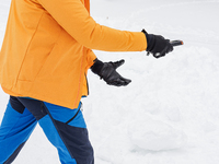 Andy Anderson, an Avalanche Forecaster with the Sierra Avalanche Center, is leading an avalanche transceiver workshop at Sugar Bowl Resort i...