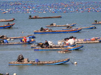 The Nanao Island Ocean Ranch is operating in Shantou, Guangdong province, China, on March 11, 2024. (