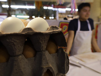 Chickens are being sold at a market in Mexico City. Recently, the Ministry of Health of Tlaxcala in Mexico has issued an epidemiological ale...