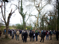 People are gathering in Cram'Arbre after a 37-day police siege for the 'Ecureuils'. The last three 'Ecureuils', who have been living in the...