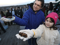 Bats from the Red Book are being released into their natural habitat in Zelenyi Hai, after being rescued during the winter in Dnipro and the...